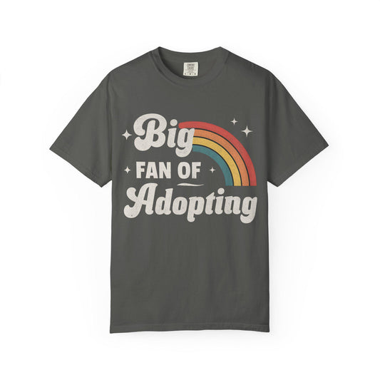 Adopt Dont Shop Rainbow TShirt | Adoption Support Graphic Tee
