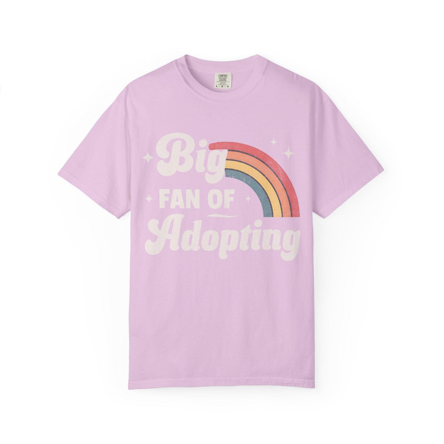 Adopt Dont Shop Rainbow TShirt | Adoption Support Graphic Tee